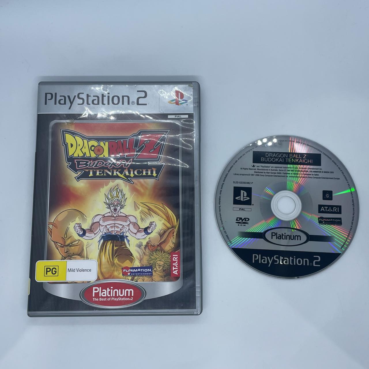 Dragon Ball Z Budokai Tenkaichi PS2 Game for Playstation 2 - PAL Version | Action Fighting Game for Anime Fans & Retro Gaming Enthusiasts