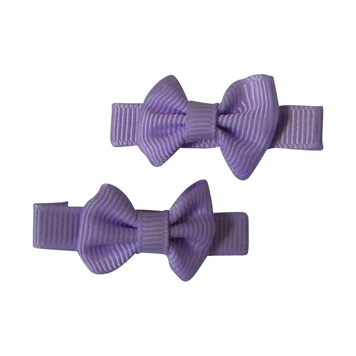 2-Pack Mini Bow Hair Clips for Babies & Toddlers | 1.75 Inch Non-Slip Hair Accessories for Everyday Style & Special Occasions