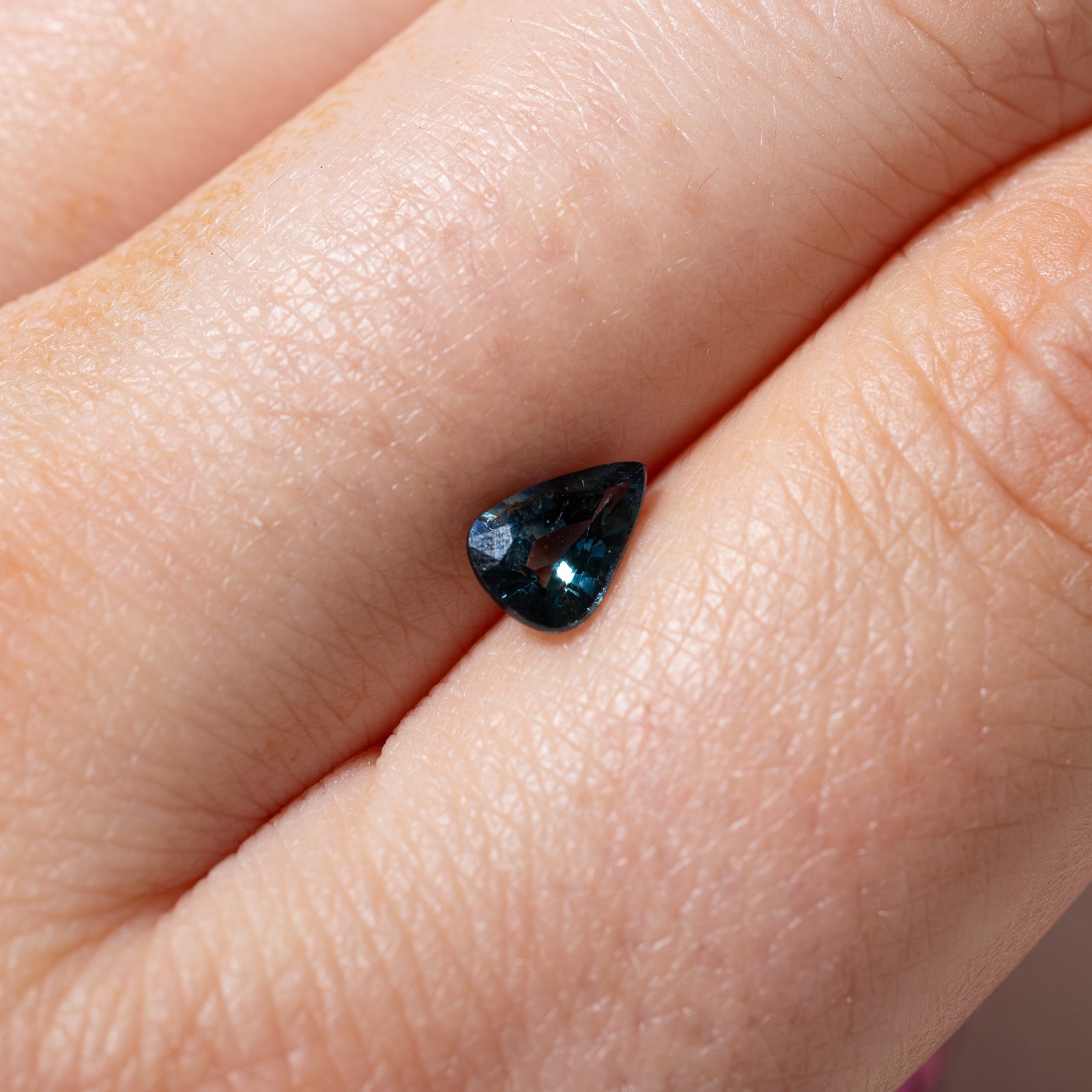 Natural Pear Cut Loose Sapphire Gemstone | 0.75 Carat | Blue Sapphire for Jewelry Making, Engagement Rings & Custom Designs