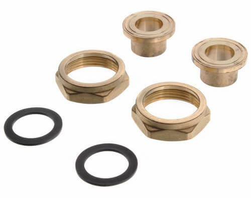 Grundfos 529911 3/4 Inch NPT Bronze Union Sweat Fitting Set - High-Quality Plumbing Connector for Water Pumps, HVAC Systems & Industrial Applications