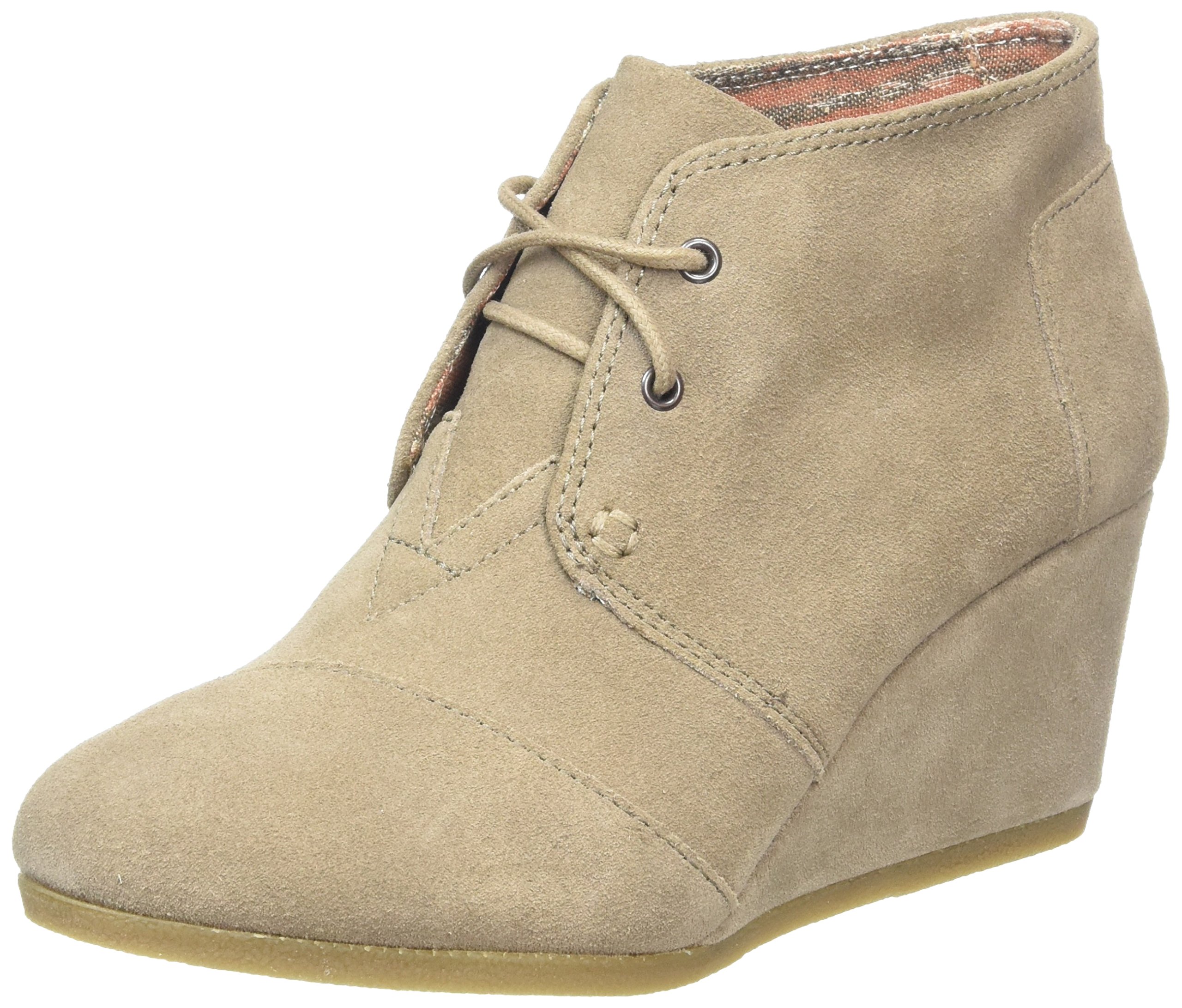 TOMS Women's Wedge Boots - Comfortable & Stylish Ankle Boots for Casual Wear, Work & Outdoor Activities