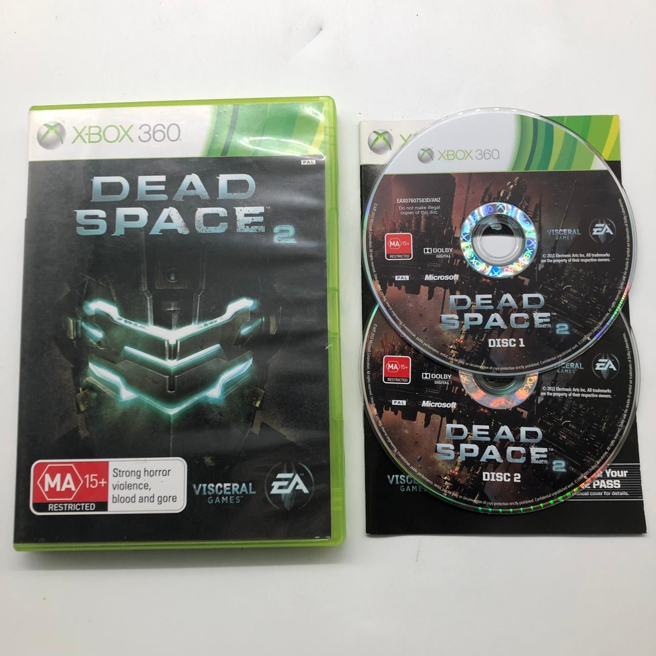 Dead Space 2 Collector's Edition - Xbox 360 Game with Manual (PAL Version) | Horror Survival Game for Xbox 360 | Perfect for Fans & Collectors