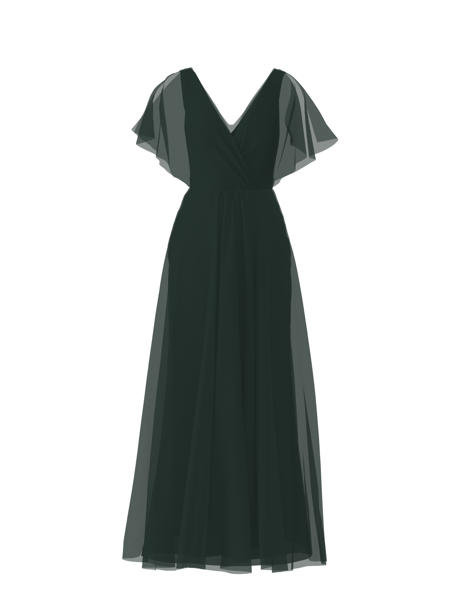 Bodice (Ava) & Skirt (Justine) - Women's Vintage Hunter Green Dress Set for Formal Occasions & Evening Events