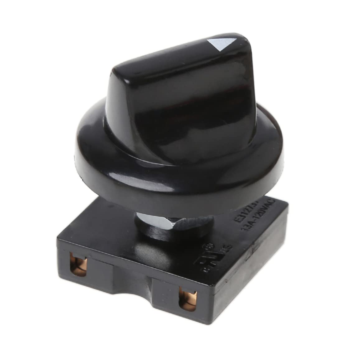4-Position 3-Speed Rotary Fan Switch with Knob - Heavy Duty Selector Governor for Ceiling Fans, Exhaust Fans & Industrial Equipment - Perfect for Home, Office & Workshop Use