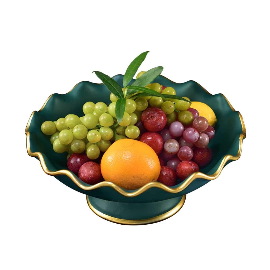 Ceramic Fruit Bowl Basket - 12.2
