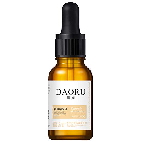 Lactose Acid Stock Solution Facial Serum 0.5oz - Brightening & Anti-Aging Face Essence for Pigmentation, Uneven Skin Tone, Pore Minimizing, Dark Spot Lightening, Fine Lines & Texture Improvement | Daily Skincare Routine for Glowing Complexion