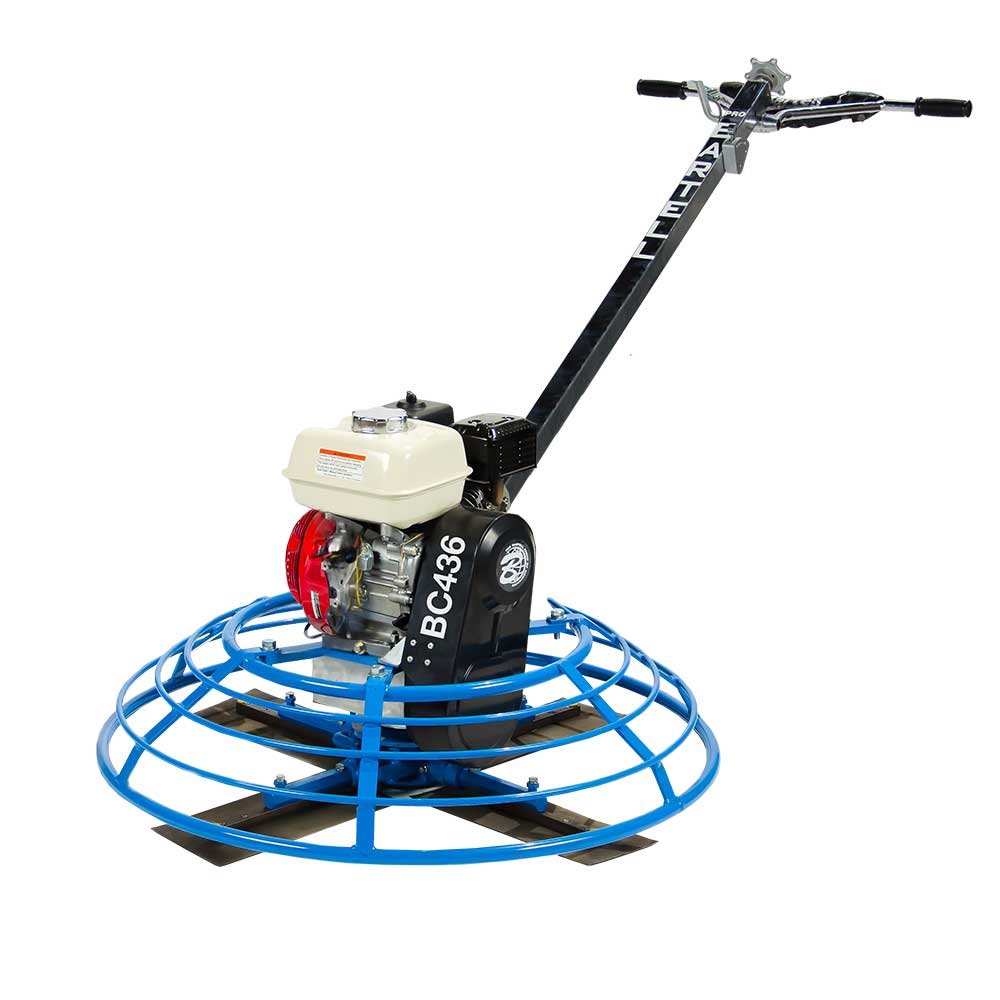 BC436 Concrete Power Trowel - Professional Floor Finishing Machine for Smooth Concrete Surfaces | Perfect for Driveways, Patios & Construction Sites