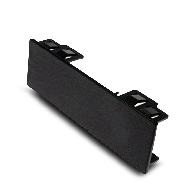 Aerpro PP600580 Single DIN Hole Plastic Cover - Black Car Stereo Dash Panel Replacement for Seamless Installation | Perfect for Toyota, Honda, Ford & More