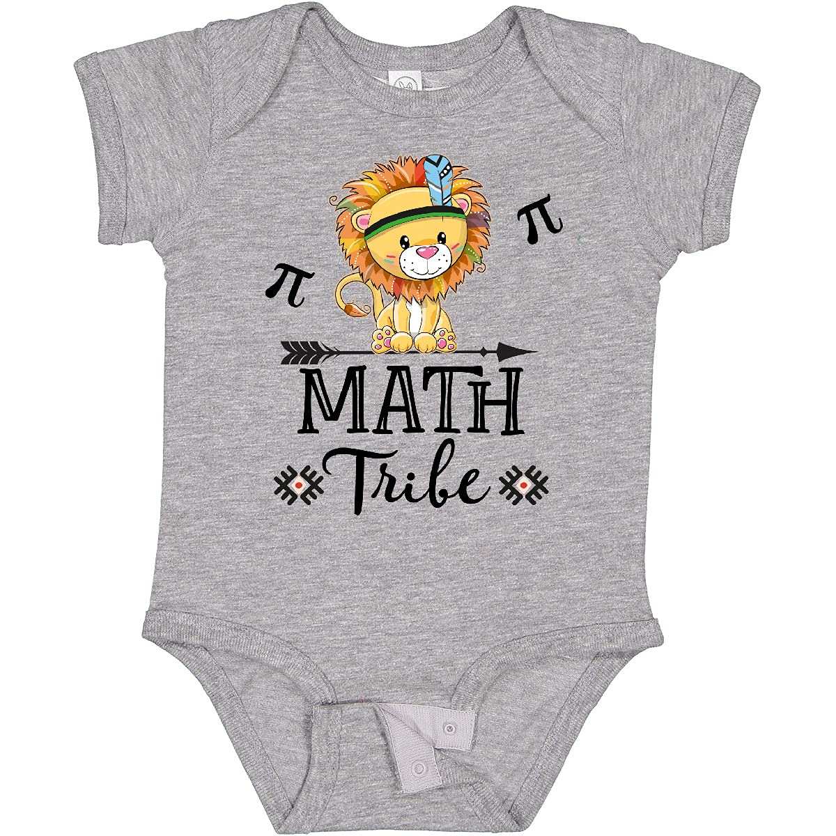 Inktastic Math Tribe Cute School Baby Bodysuit - Funny Math-Themed Onesie for Infants & Toddlers - Perfect for School, Daycare & Playtime