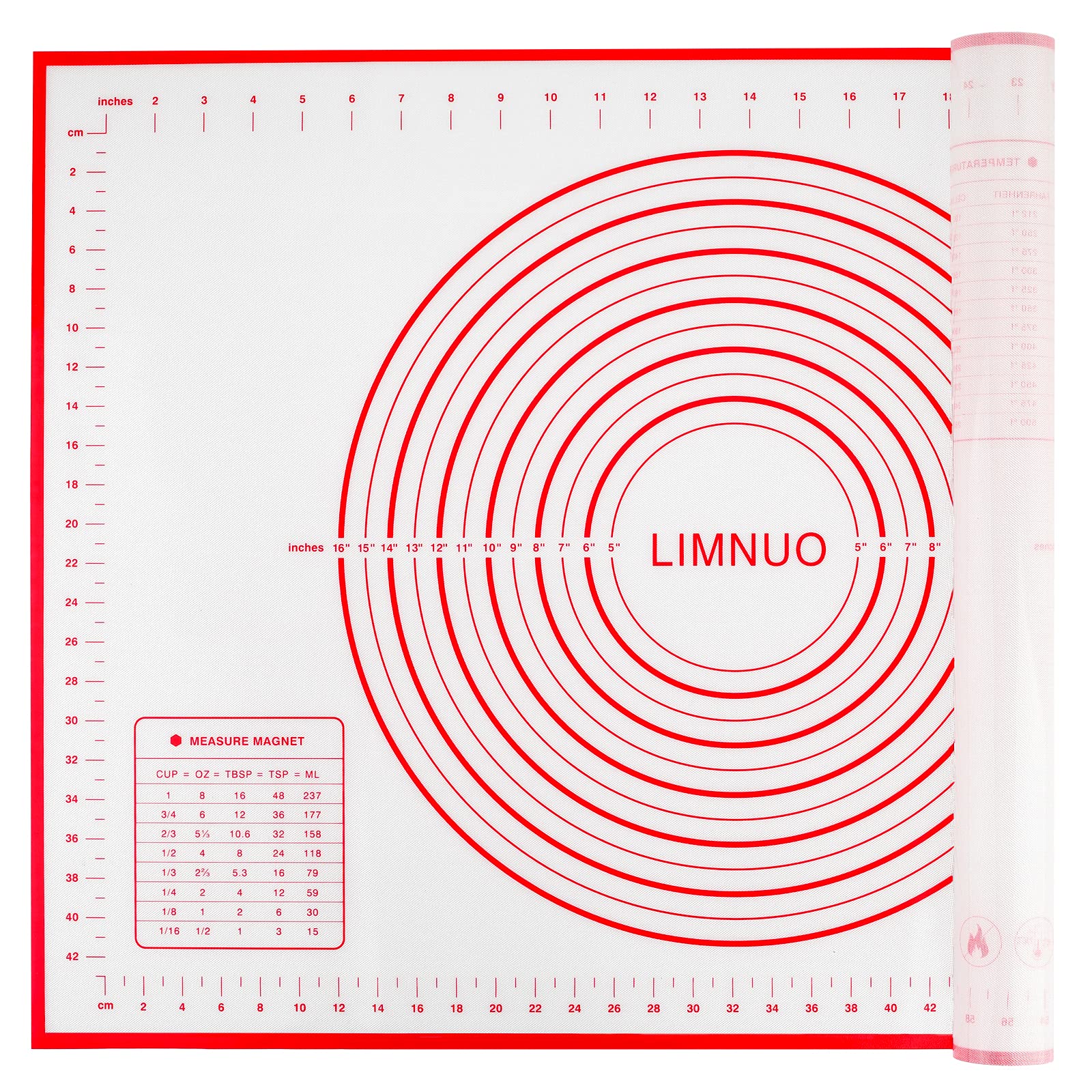 Premium Extra Thick Non-Stick Silicone Baking Mat - 24