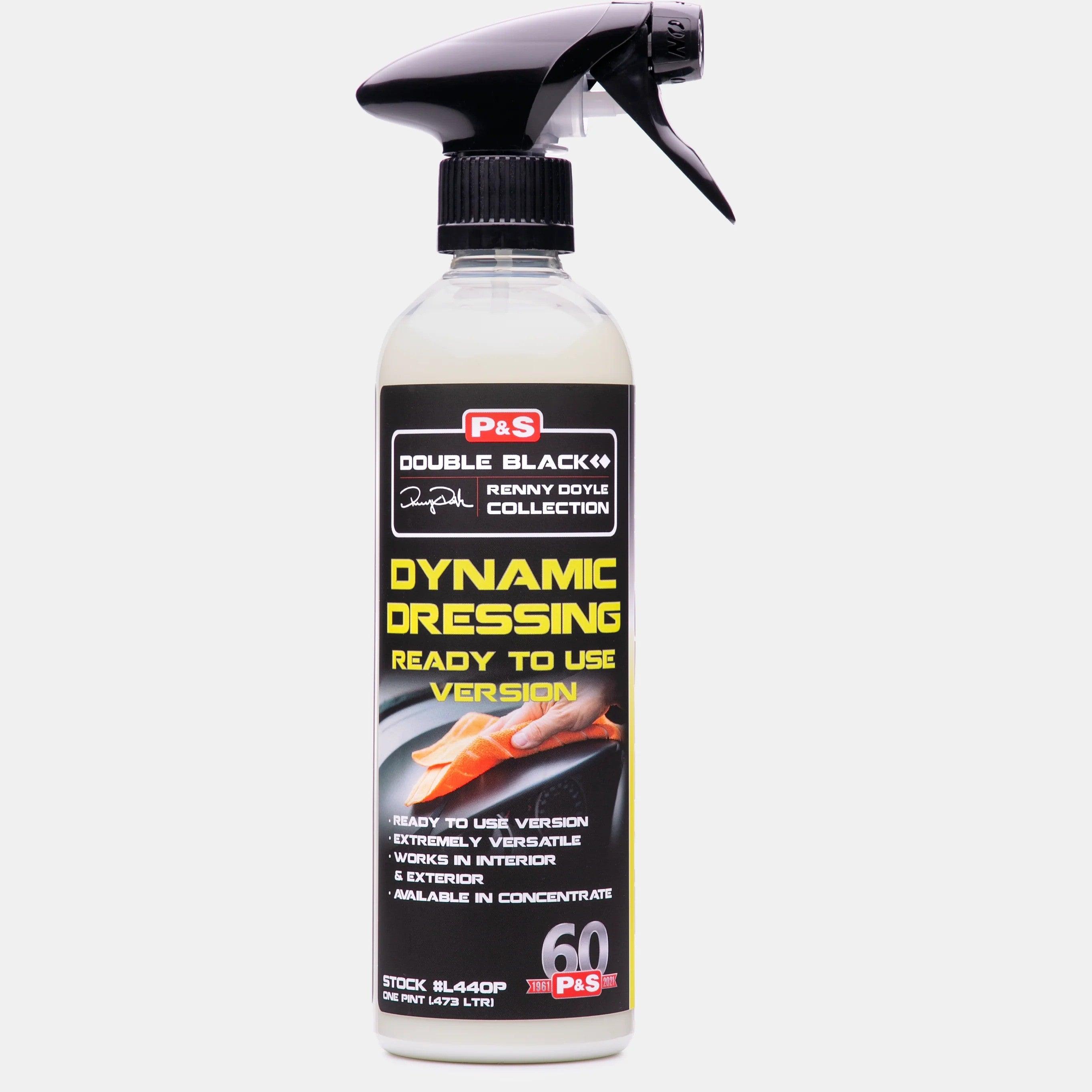 P&S Dynamic Dressing - Tire & Trim Protectant for Cars, Trucks & Motorcycles - UV Protection & Long-Lasting Shine - Perfect for Detailing, Car Shows & Daily Vehicle Maintenance