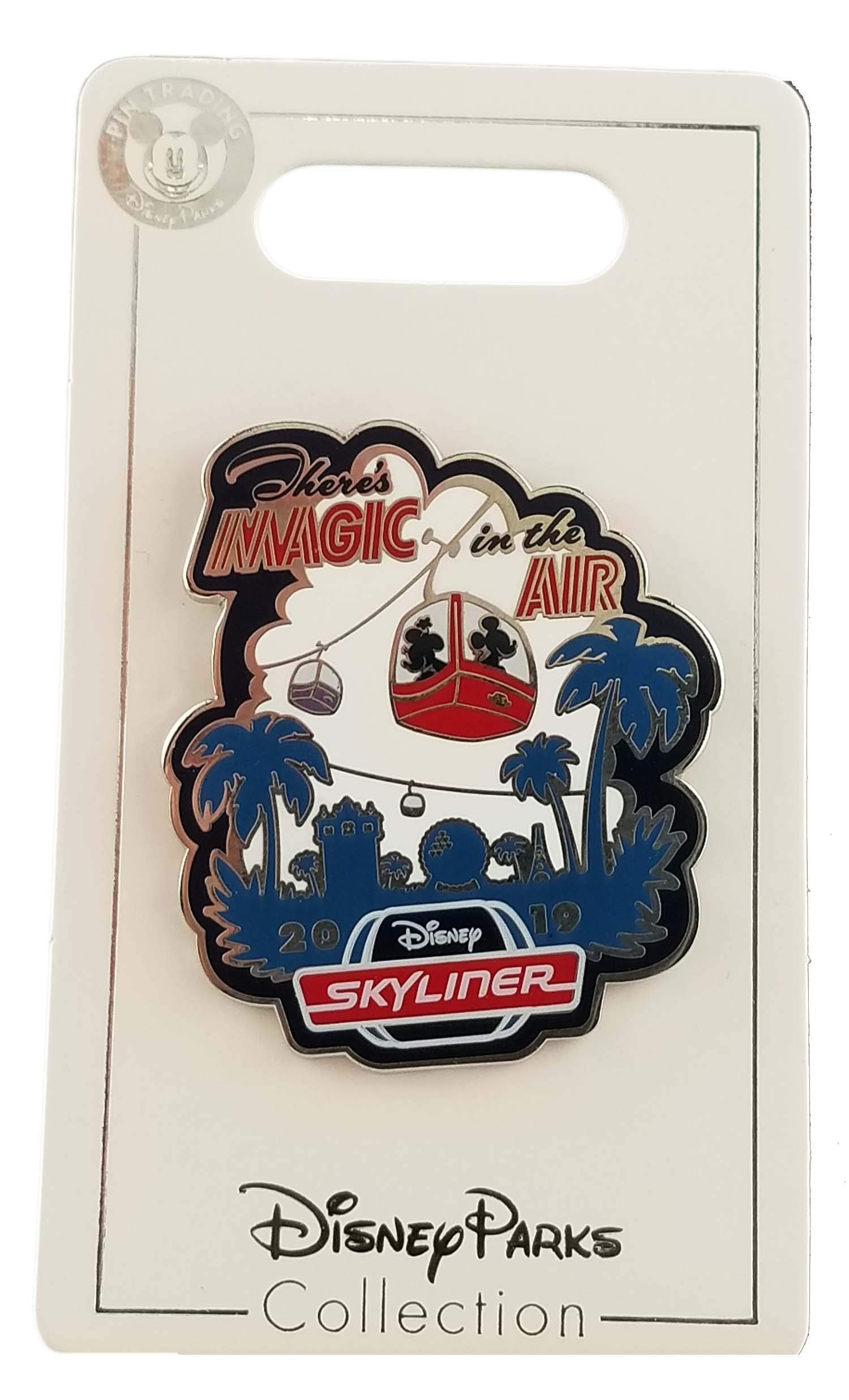 Disney Pin - Skyliner Transport - There's Magic in the Air - Collectible Disney Park Souvenir for Pins Lovers & Theme Park Enthusiasts