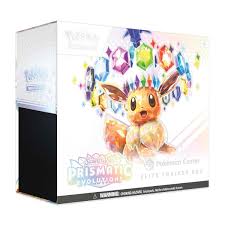 Pokemon TCG Prismatic Evolutions Elite Trainer Box ETB - Collectible Trading Cards for Battles & Display