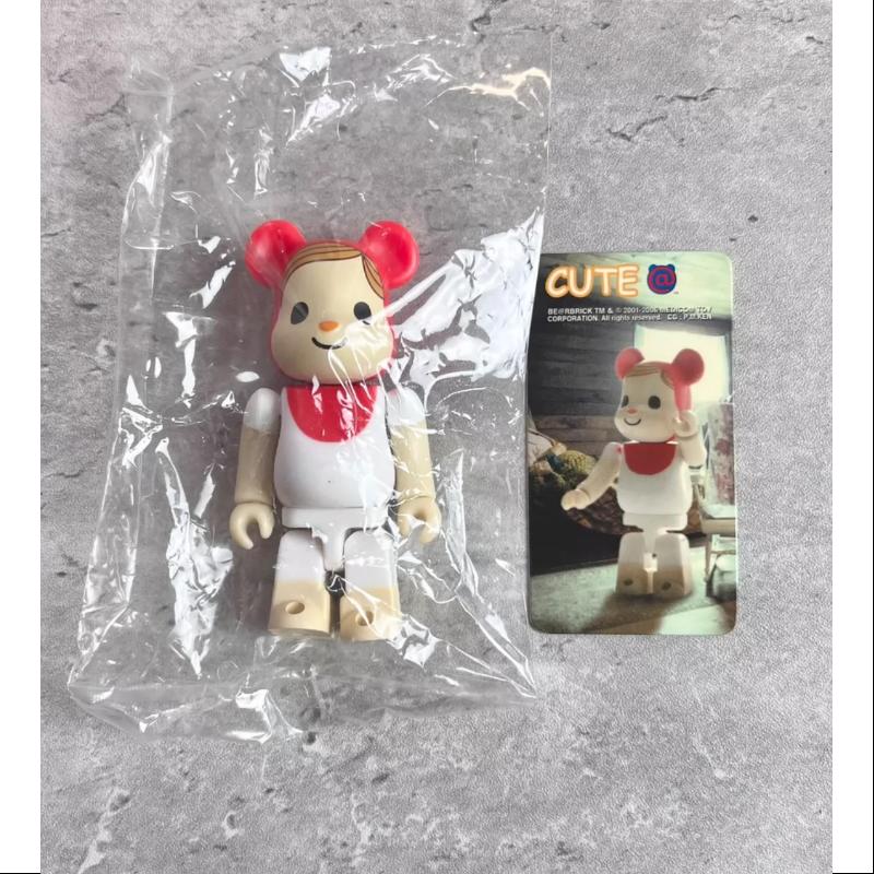 Bearbrick Series 13 CUTE Red Riding Hood 100% Collectible Vinyl Art Toy - Perfect for Anime Fans, Home Decor & Gift Giving