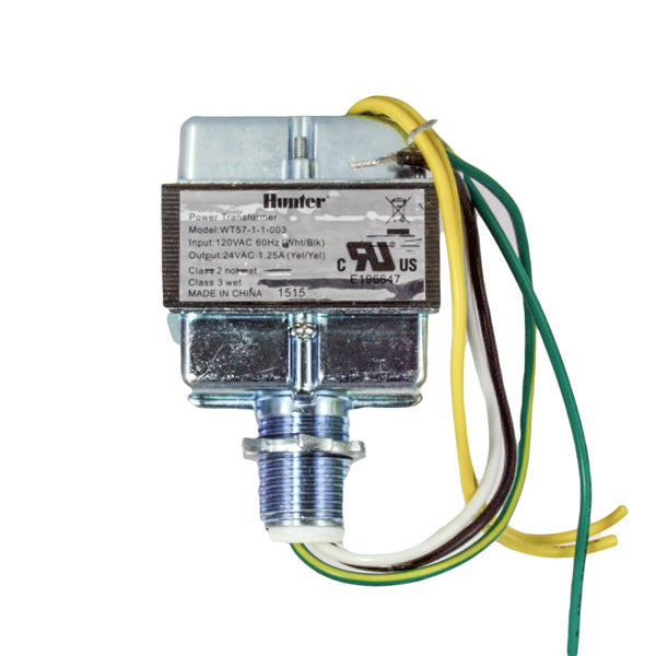 Hunter 468000 Internal Transformer 120V to 24VAC - Power Supply for HVAC Systems, Security Cameras & Low Voltage Lighting