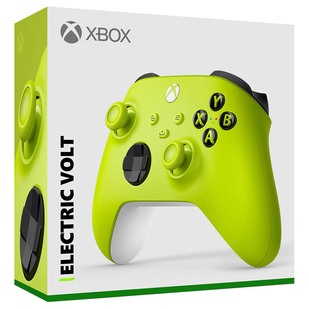 Xbox Wireless Controller for Xbox One & Series X | Electric Volt Green | Gaming, Streaming & Multiplayer Use