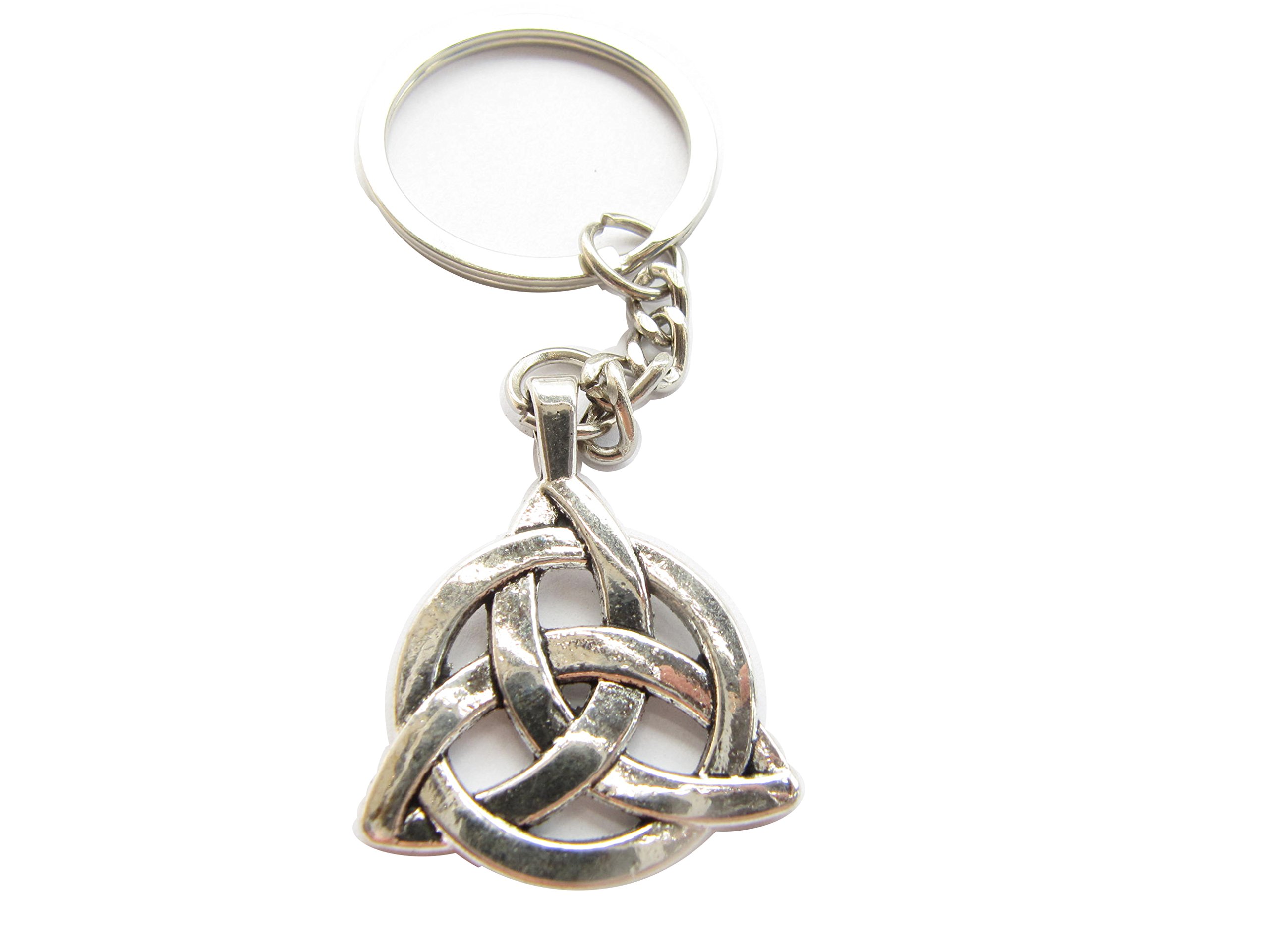 Celtic Knot Keychain - Personalized Initial Charm for Gifts & Travel