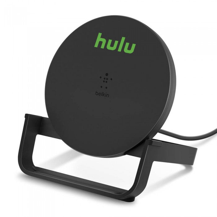 Belkin Boost Up Wireless Charging Stand for iPhone & Samsung - Fast Qi-Certified Charger Pad for Smartphones - Perfect for Home, Office & Nightstand (Black)