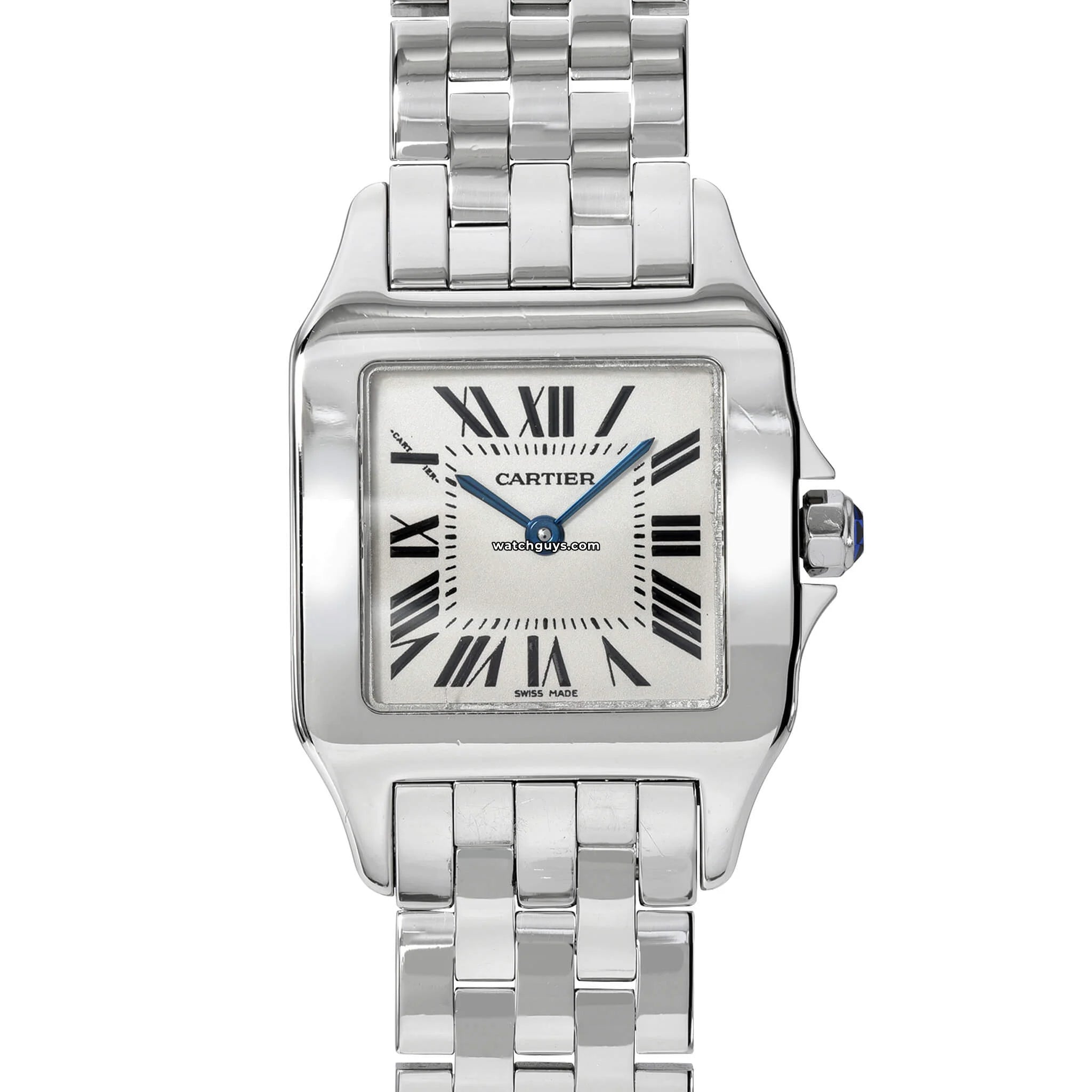 Cartier Santos Demoiselle 2701 Women's Stainless Steel Watch - Luxury Dress Watch for Business & Formal Occasions
