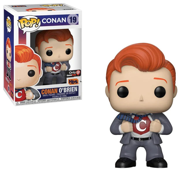 Conan O'Brien Exclusive #19 (VAULTED) - Rare Collectible Memorabilia for Comedy Fans & TV Show Enthusiasts - Perfect for Display in Home Theater, Office, or Fan Cave