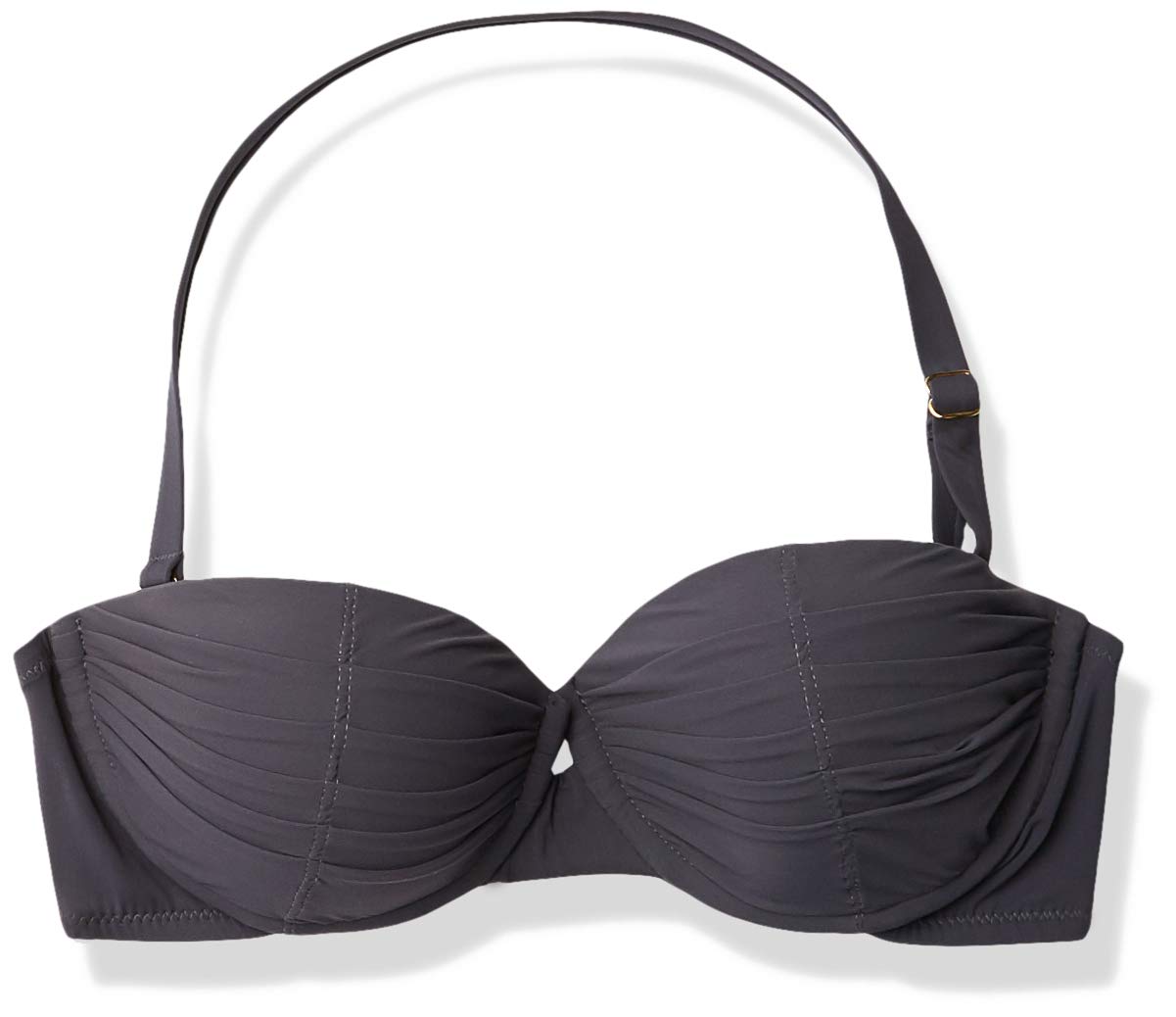 Gottex Women's Molded Bra Bandeau Bikini Top - Seamless Swimwear for Women, Push Up Bathing Suit for Beach & Pool, Comfortable Summer Swim Top