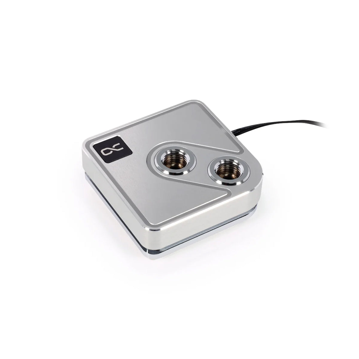 Alphacool Core 1 ARGB CPU Water Block - Premium Liquid Cooling for Intel/AMD - Aurora Silver Finish - Perfect for Gaming PCs & High-Performance Workstations