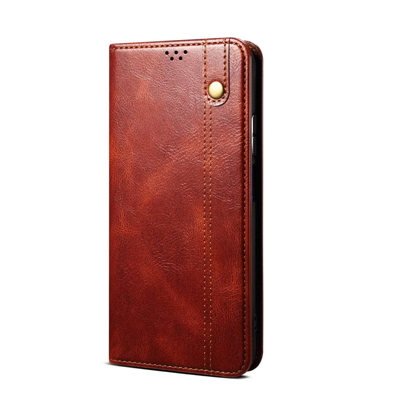Premium iPhone 13 Pro Leather Wallet Case with Card Holder - Slim Protective Phone Cover for Everyday Use, Business & Travel