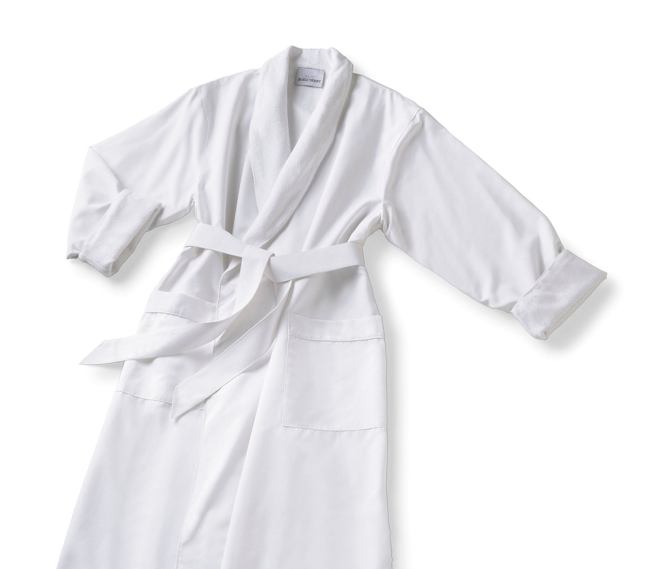 Luxury Boca Terry Robe & Velour Kimono - Soft Plush Bathrobe for Women & Men - Spa, Lounge & Home Relaxation Wear