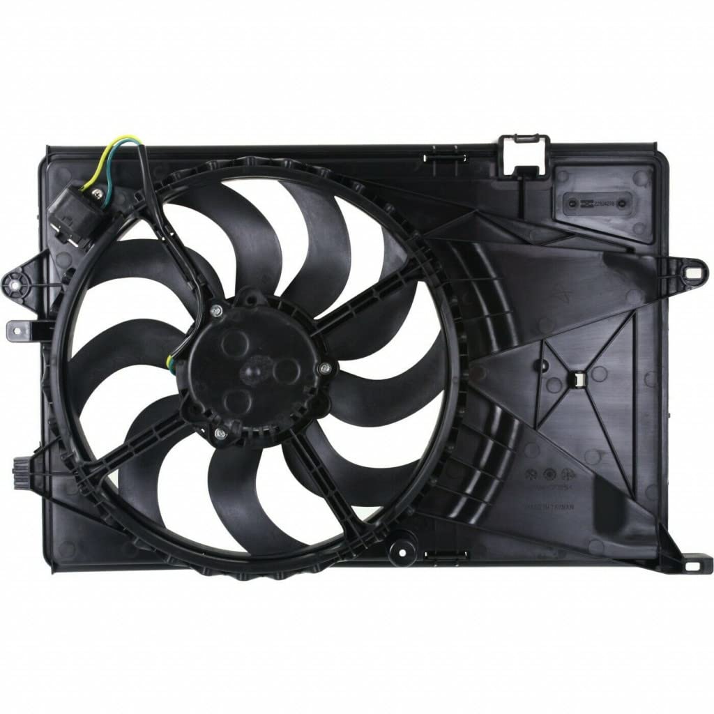 2012-2020 Chevy Sonic 1.4L Turbo Sedan Cooling Fan Replacement - GM Part# 95391501 & 3115260 | Perfect for A/T Transmission Overheating Repair & Summer Driving