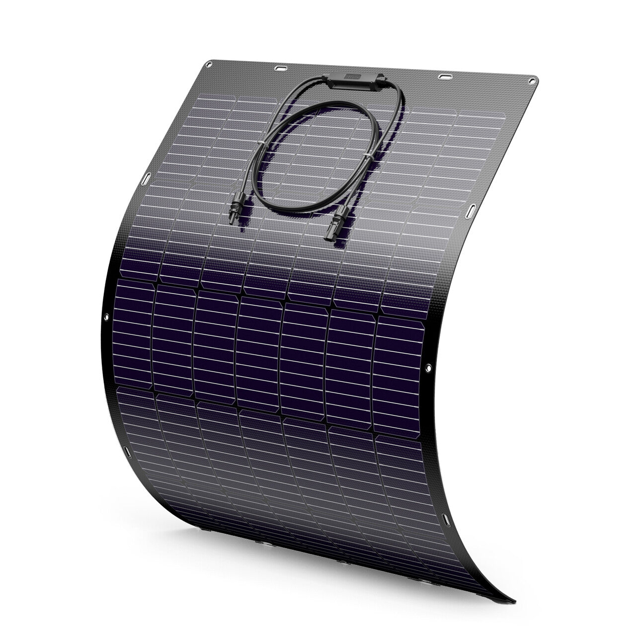 EBL 120W Portable Flexible Solar Panel for RV, Boat, Camping - Lightweight Bendable Monocrystalline Solar Charger for Outdoor Adventures & Emergency Power Supply