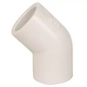 45 Degree PVC Elbow Fitting (Slip x Slip) - 3 Inch - Durable Plumbing Connector for Water Supply, Drainage & Irrigation Systems