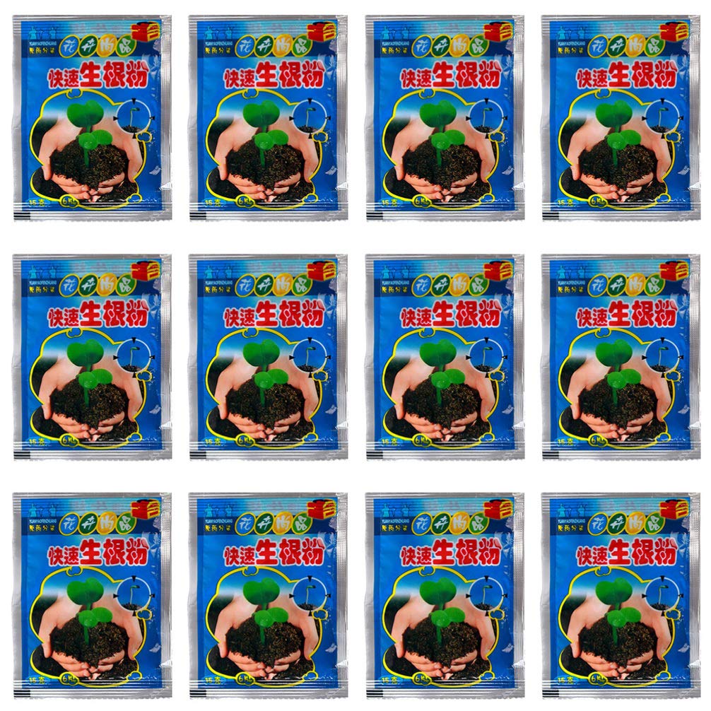 Happyyami 40pcs Plant Root Fertilizer & Rooting Powder - Fast Growth Aid for Flowers, Vegetables & Transplanting | Indoor & Outdoor Gardening Essential