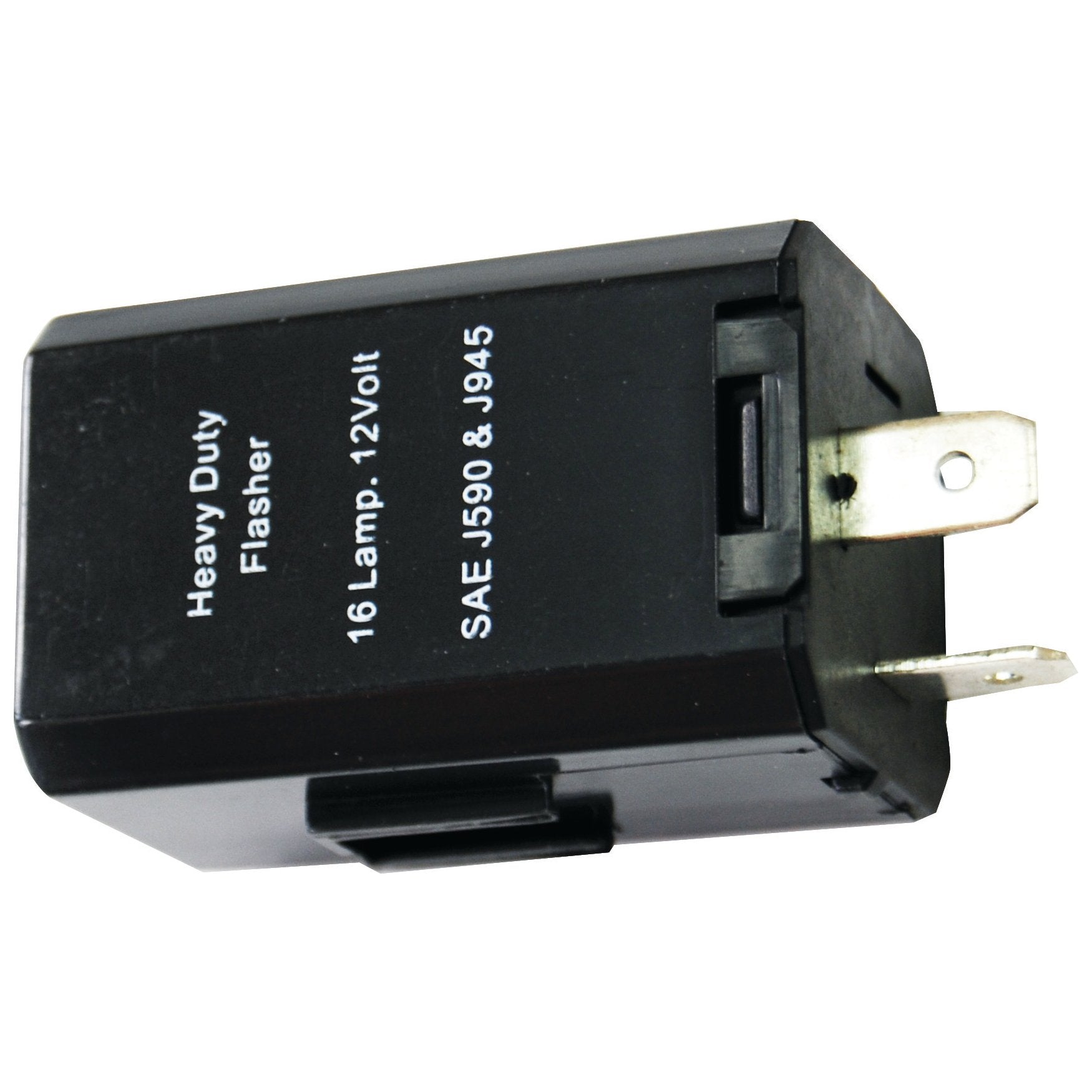 12V Turn Signal Flasher Relay 2 Terminals for 16 Lamp - Compatible with 44530 Replacement - Perfect for Car, Truck, RV & Motorcycle Turn Signal Systems