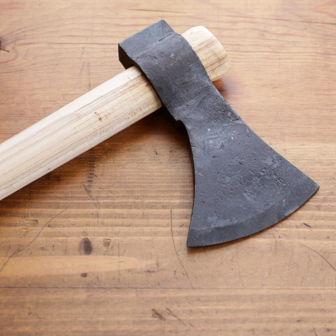 Forged English Light Infantry Axe - High-Quality Battle Ready Camping & Survival Tool for Outdoor Adventures