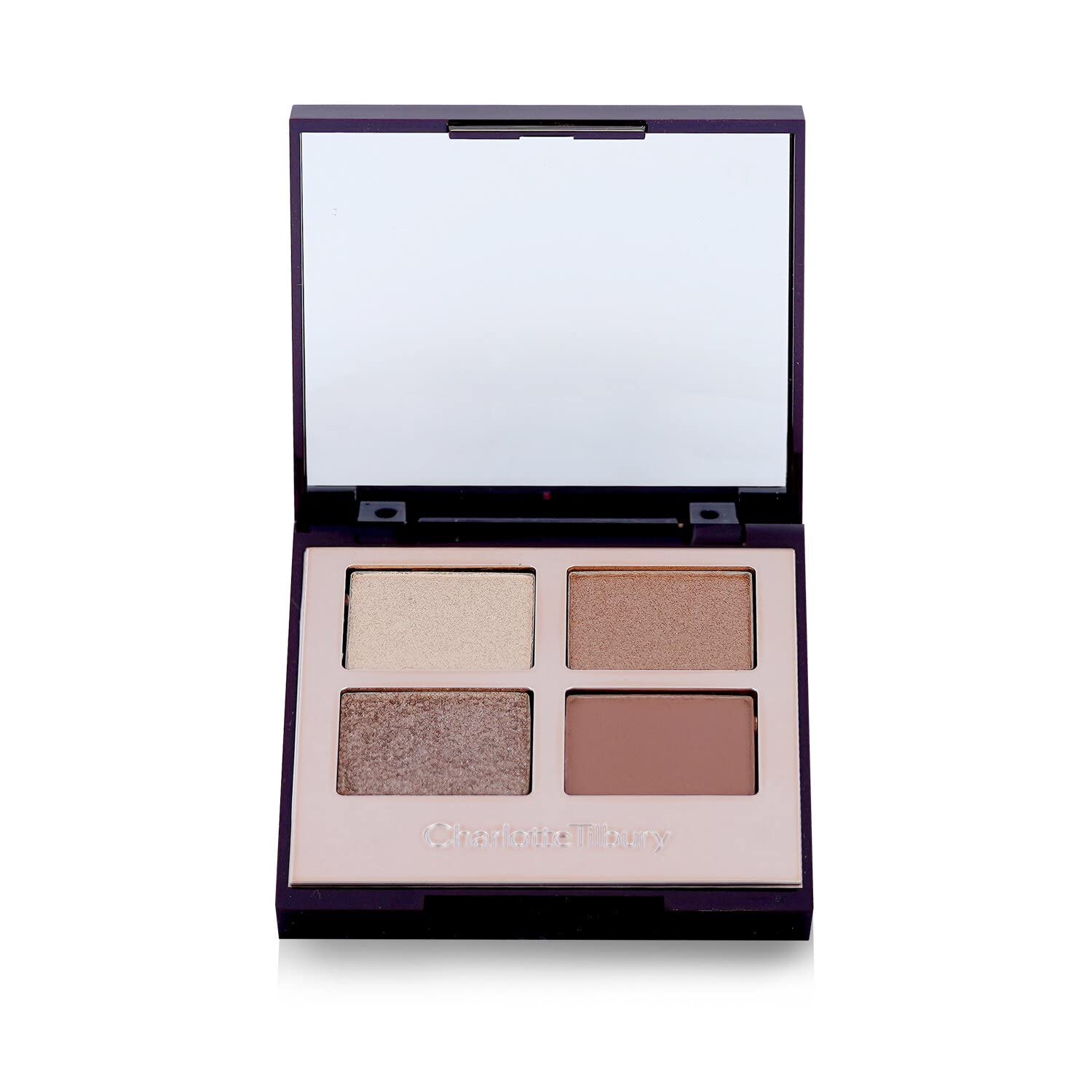 Charlotte Tilbury Bigger Brighter Exxager Eyes Rose Gold Cream Eyeshadow Palette - Perfect for Day to Night Makeup & Special Occasions
