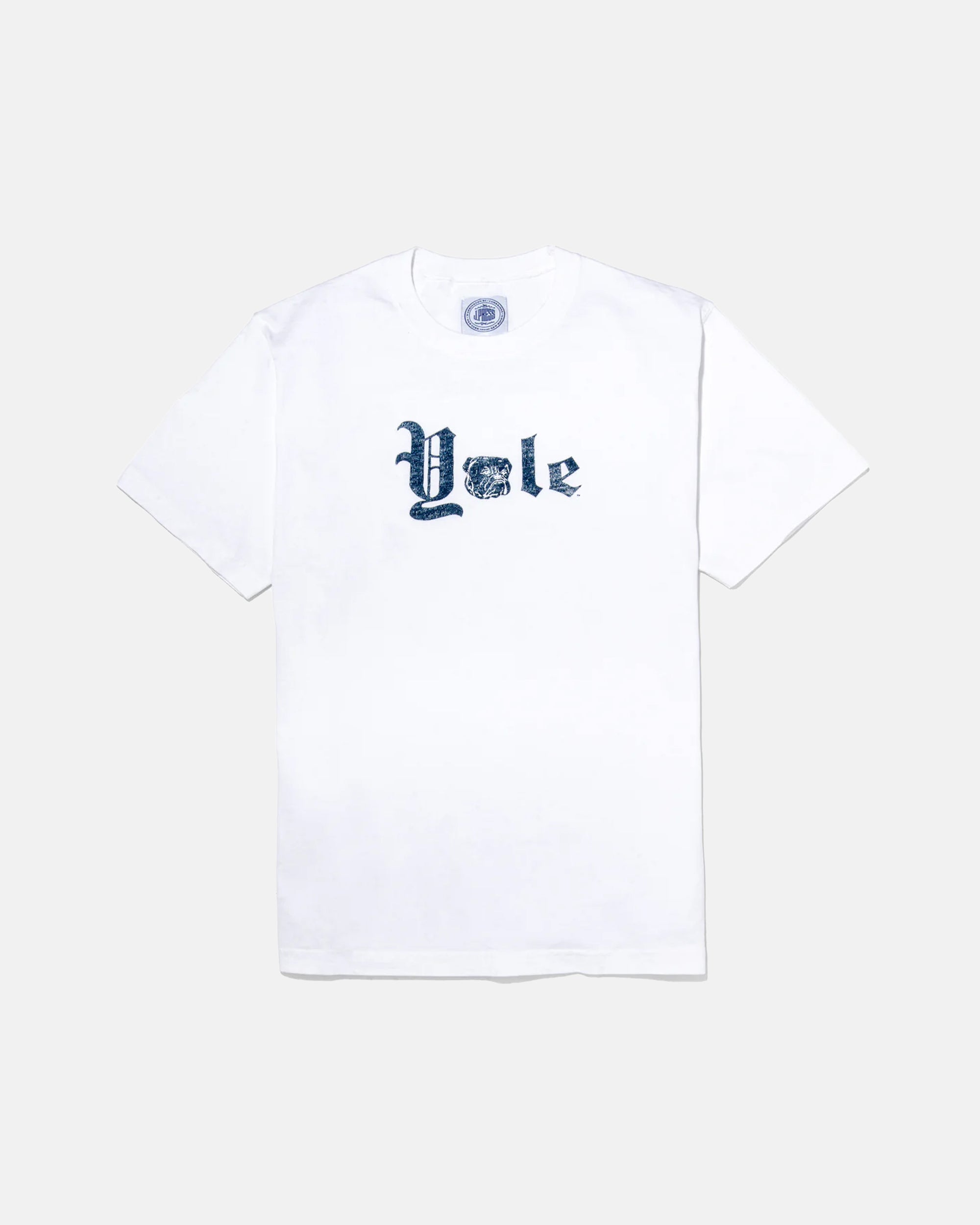 Yale Gothic Spellout T-Shirt - Vintage College Style Cotton Tee for Men & Women | Perfect for Campus Wear, Casual Outfits & School Spirit Events