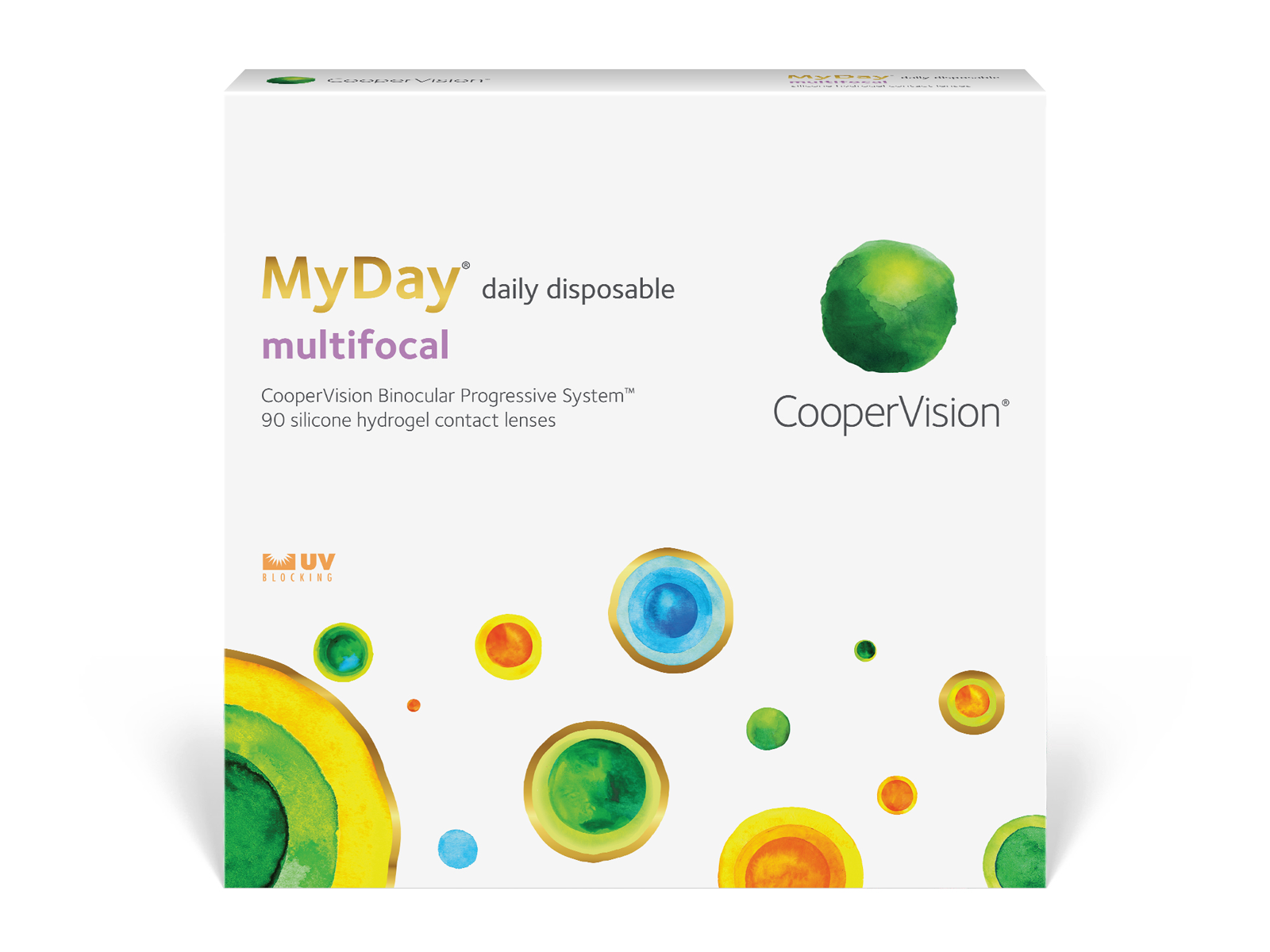 MYDAY Multifocal Contact Lenses (90 Pack) - Premium Comfort for All-Day Wear, Ideal for Work, Reading & Digital Screen Use