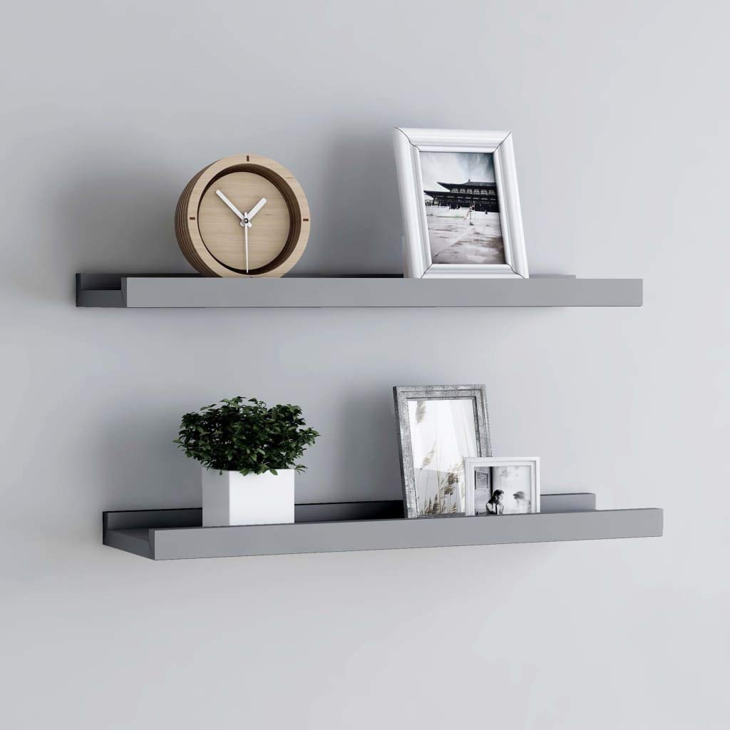 Floating Picture Ledge Shelf Set of 2 - 15.7