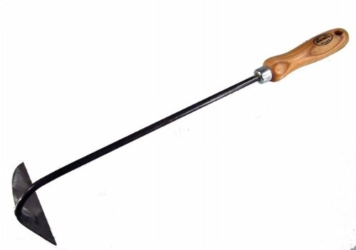 Dutch Hand Hoe - Left Handed Garden Tool for Weeding, Planting & Cultivating - Perfect for Raised Beds, Vegetable Gardens & Flower Beds