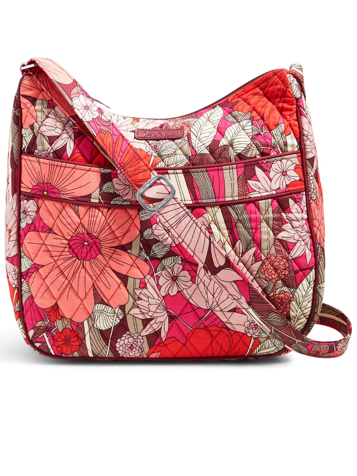 Vera Bradley Cotton Crossbody Purse for Women - Lightweight & Stylish Carryall Bag - Perfect for Travel, Shopping, and Everyday Use