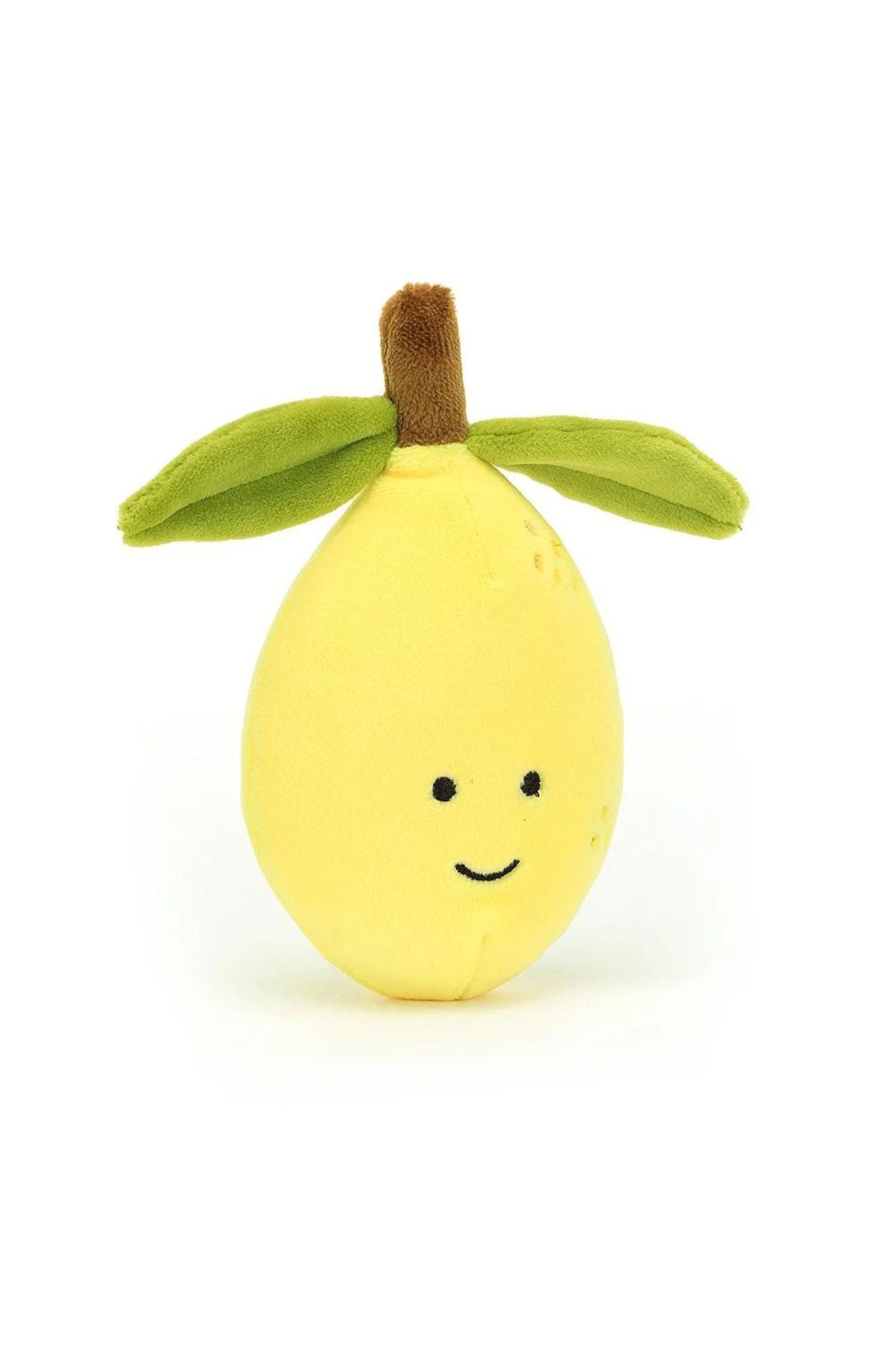 Fabulous Fruit Lemon Jellycat Plush Toy - Soft & Cuddly Stuffed Animal for Kids & Adults | Perfect for Nursery Decor, Gift Giving & Stress Relief