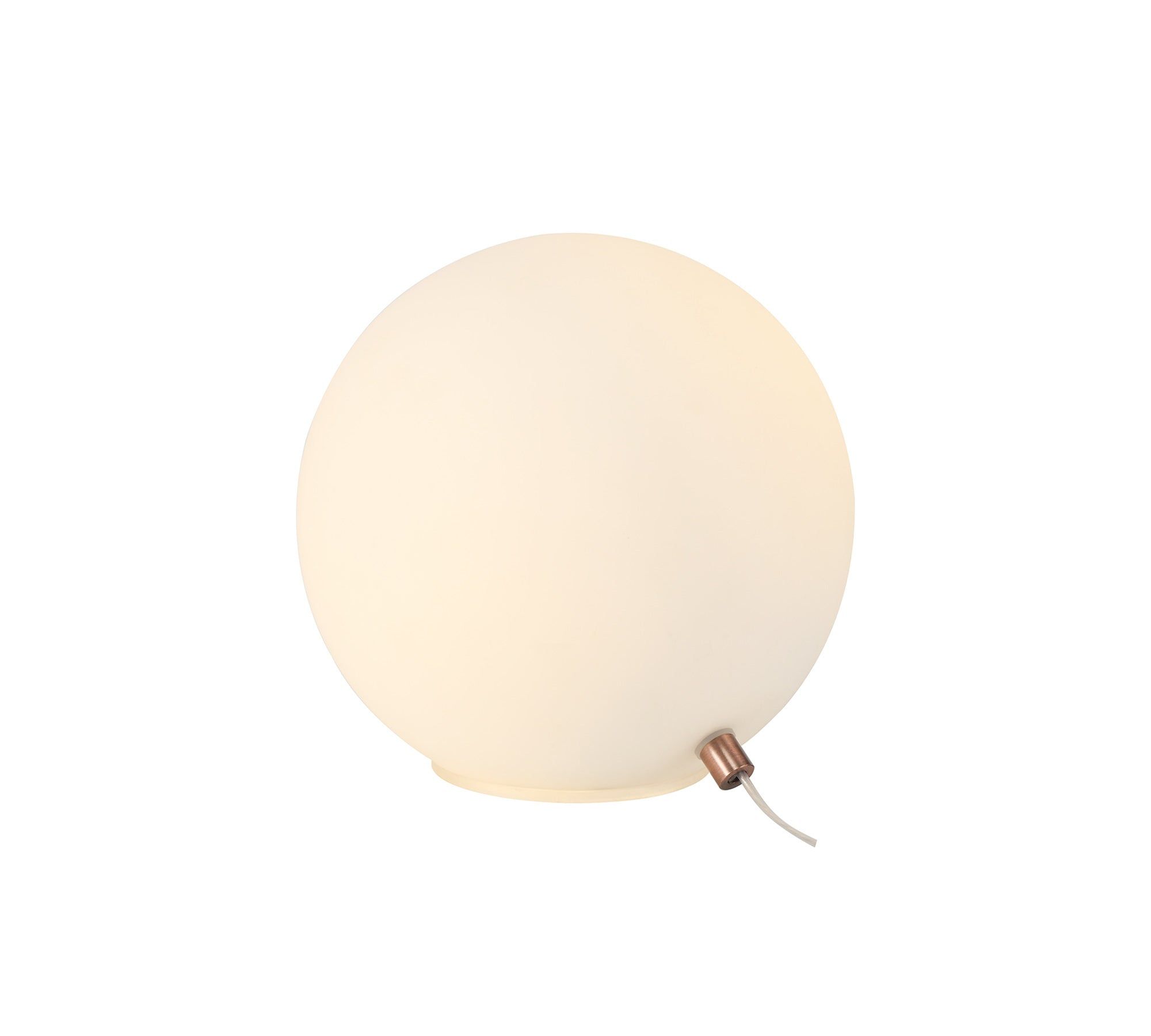 Modern Austin Table Lamp - 1/3Lt x G9 Bulb - Copper & Opal, Polished Chrome & Iridescent, Polished Chrome & Black Options - Smoked Glass Shade IP20 - Perfect for Bedroom, Living Room, or Office Lighting