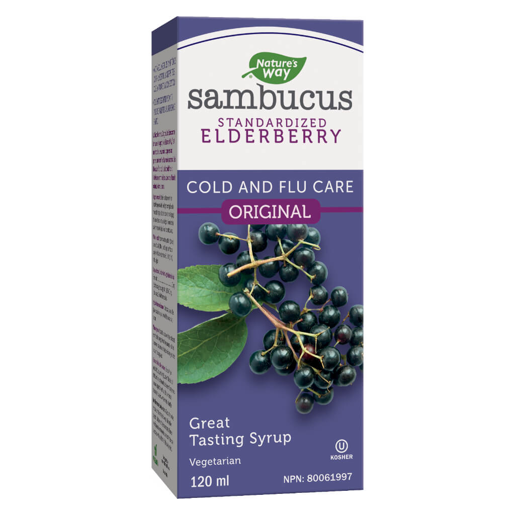 Sambucus Original Elderberry Syrup for Cold & Flu Relief - Immune Support Supplement - Great for Daily Wellness & Seasonal Immunity Boost