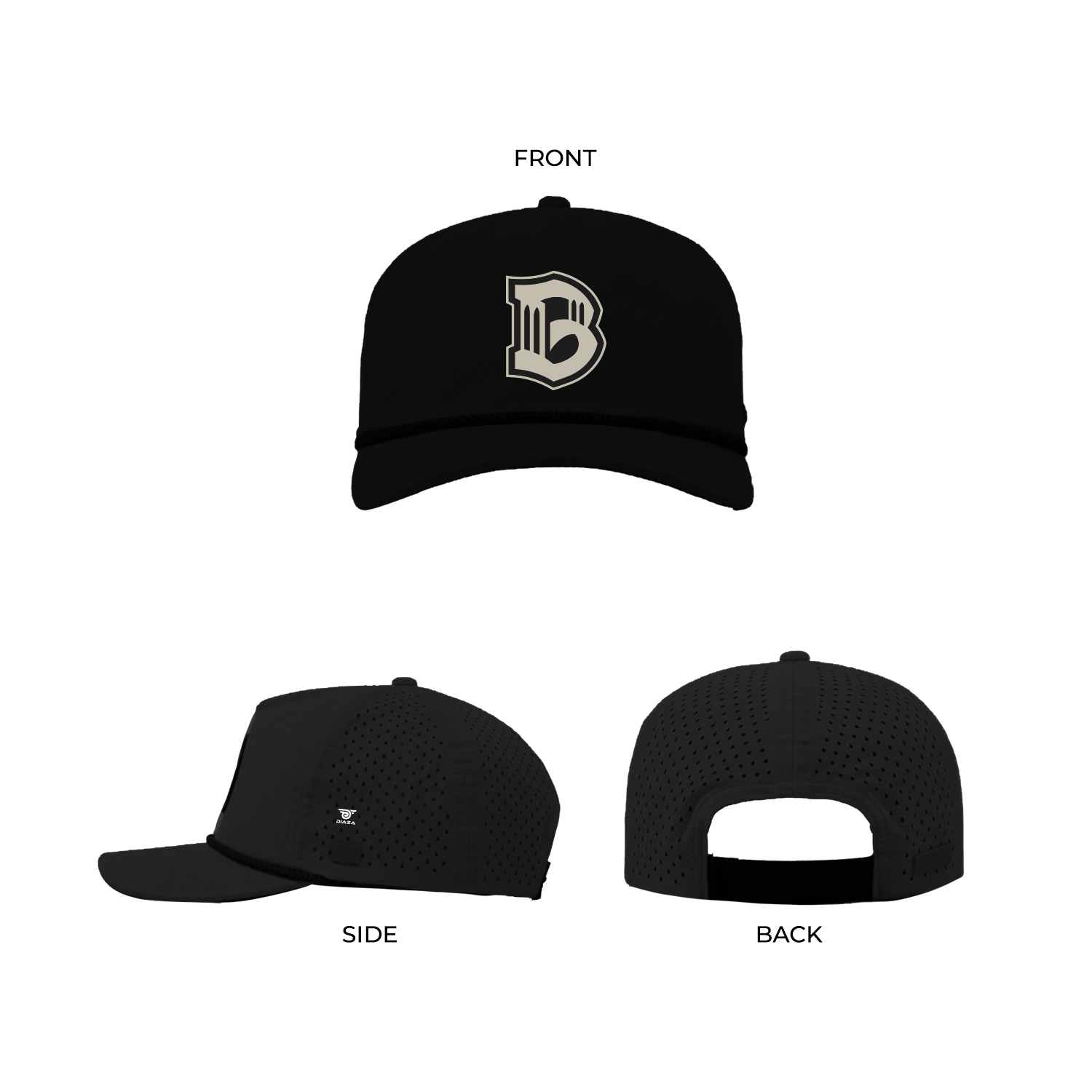 Brooklyn FC Black Baseball Cap - Adjustable Snapback Hat for Men & Women - Perfect for Soccer, Football, and Casual Wear