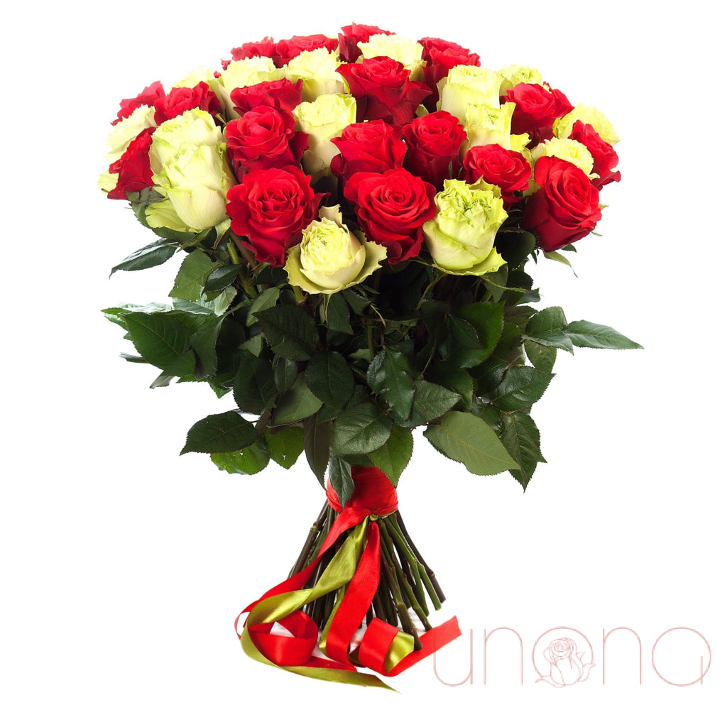 Adoring You Bouquet - Fresh Flower Arrangement for Anniversary, Wedding & Romantic Gifts | Perfect for Valentine's Day, Proposals & Special Occasions