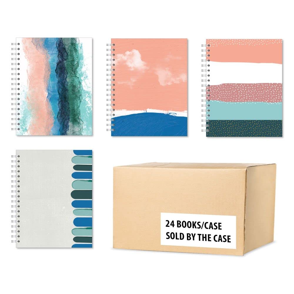 24 Pack Small Spiral Notebooks - 9.75