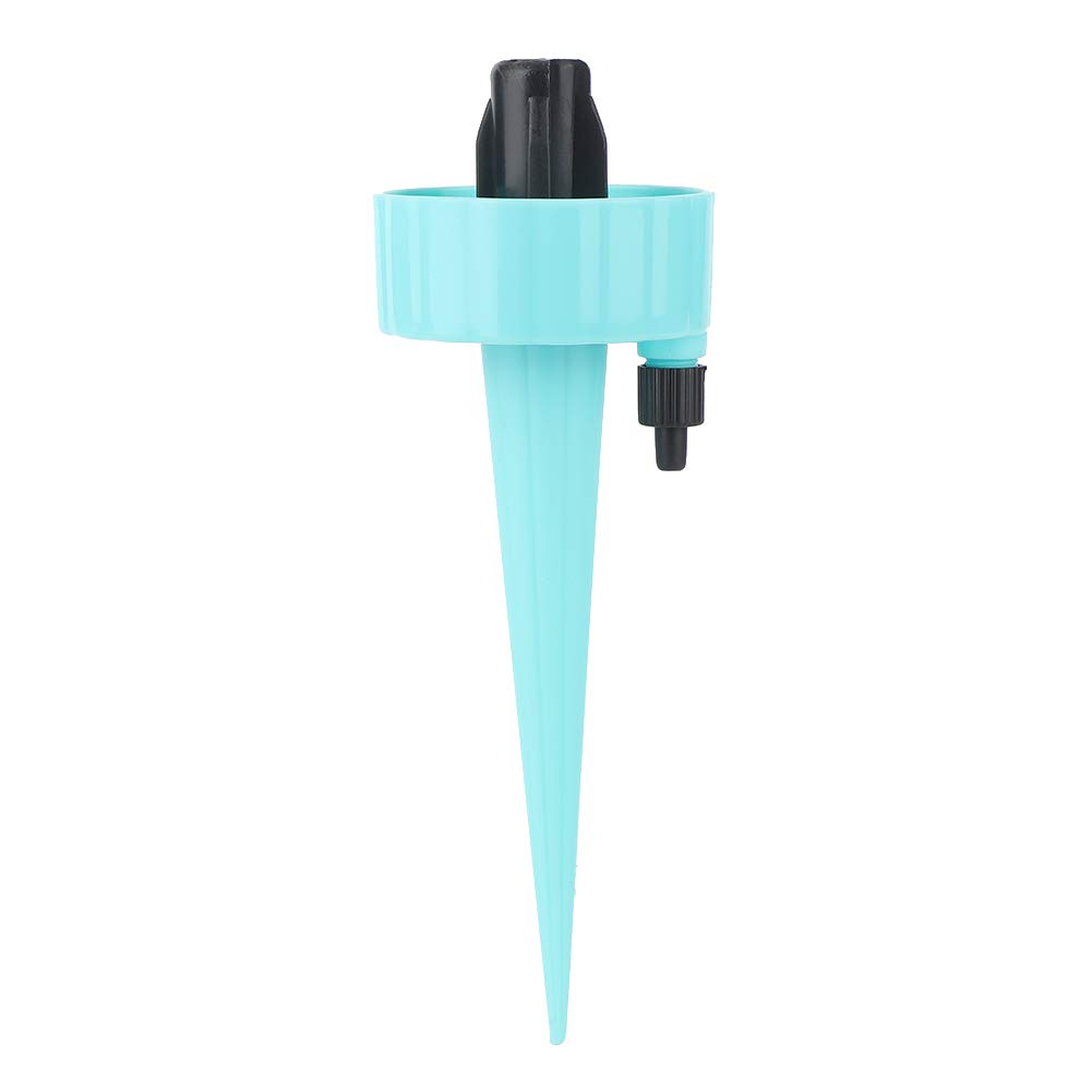 Kuuleyn Drip Irrigation Emitters - Automatic Plant Watering Spikes for Home Garden, Balcony & Indoor Plants - Self-Watering System for Potted Flowers, Vegetables & Herbs (Blue) - Perfect for Vacation Plant Care & Water Conservation