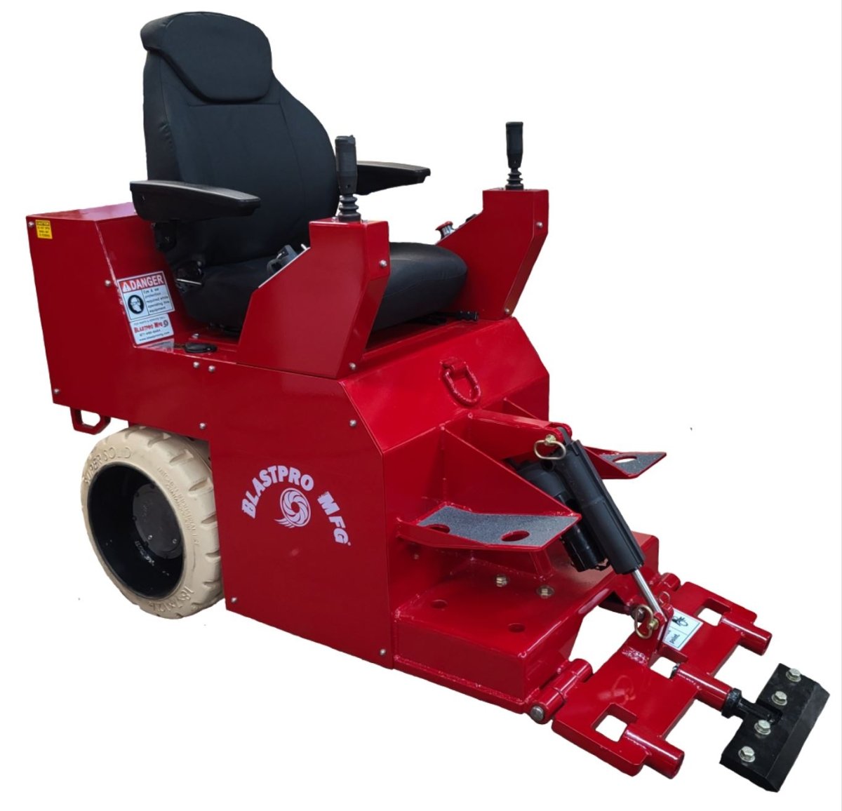 BRB 1600 Ride-On Floor Scraper Machine - Heavy Duty Commercial Floor Stripper for Vinyl, Tile & Carpet Removal - Perfect for Warehouse, Gym & School Renovations
