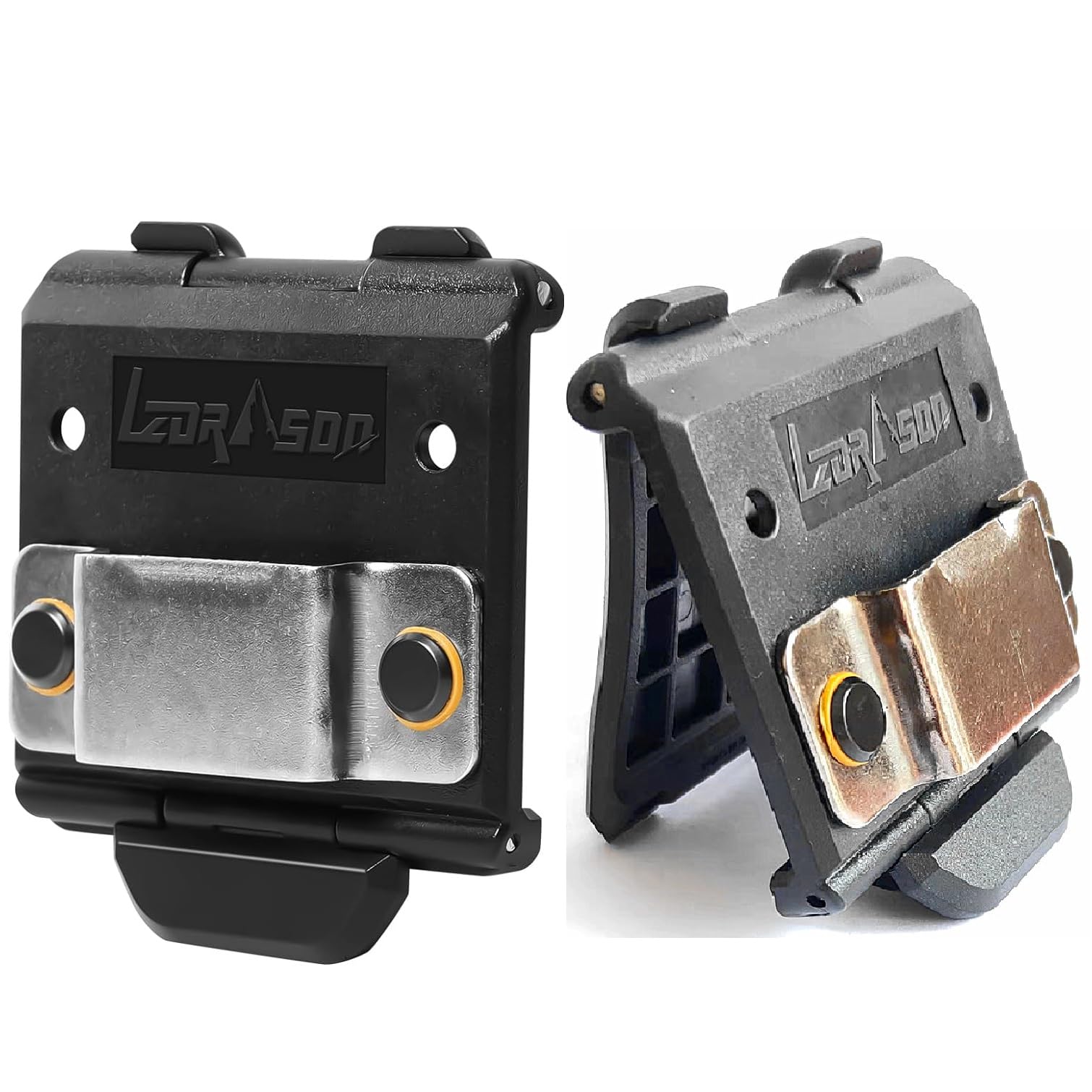 **Heavy Duty Tape Measure Holder & Cordless Drill Holster for Tool Belt - Perfect for Construction, Carpentry & DIY Projects**