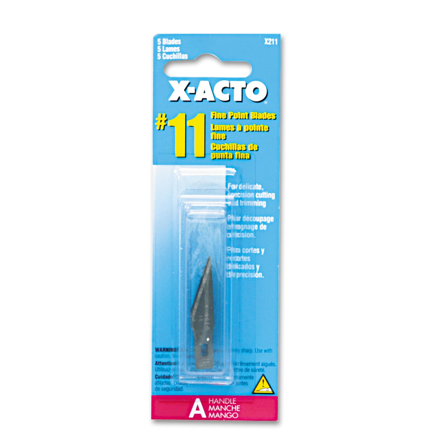 X Acto Knife Blades #11 - 5 Pack Precision Blades for Crafting, Scrapbooking & DIY Projects